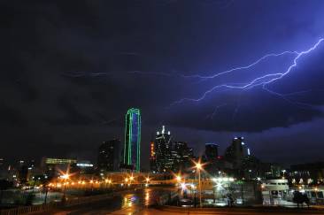 Stormy Skies over Dallas,Texas